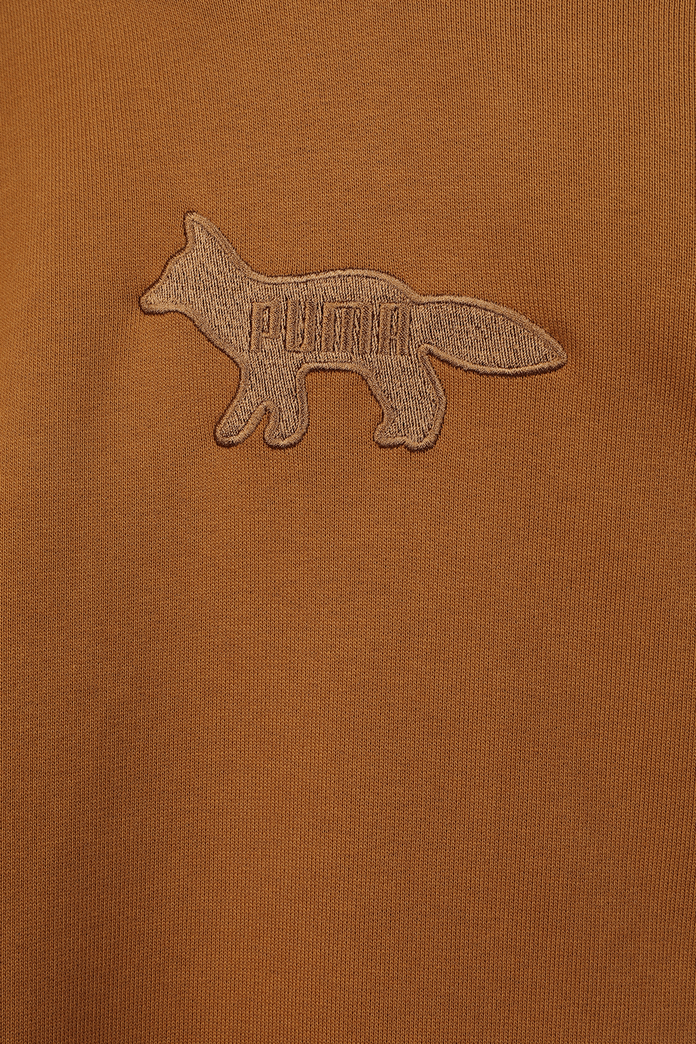 Puma x Maison Kitsune Hoodie in Brown
